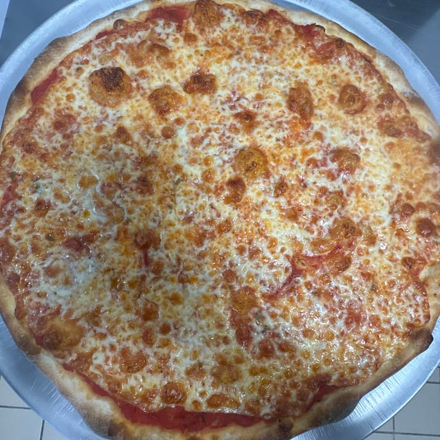 Classic New York Style Pizza.